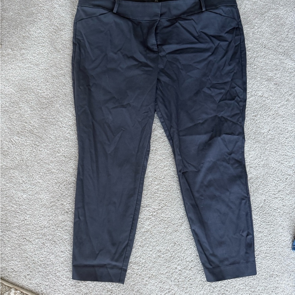 LOFT Women's Slate blue ankle pants
